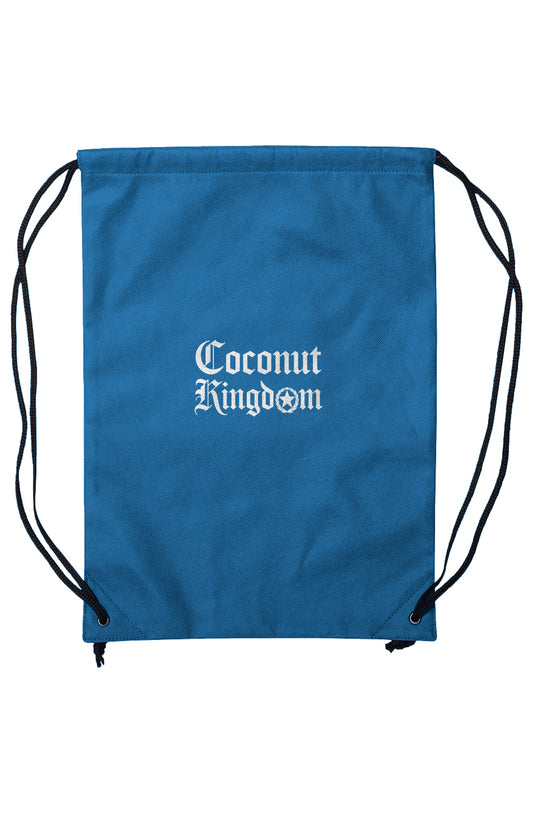 True Blue Drawstring Backpack