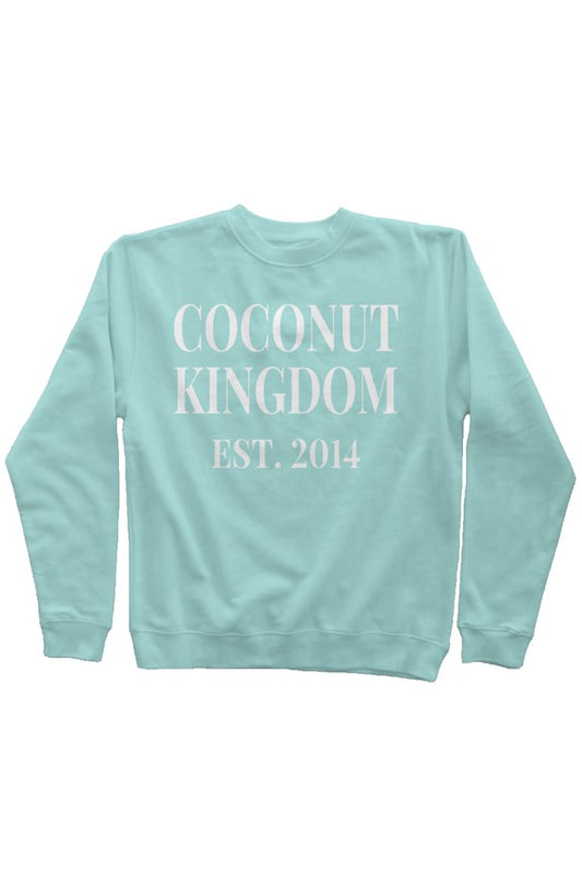 Classic Coconut Kingdom Sweatshirt Mint