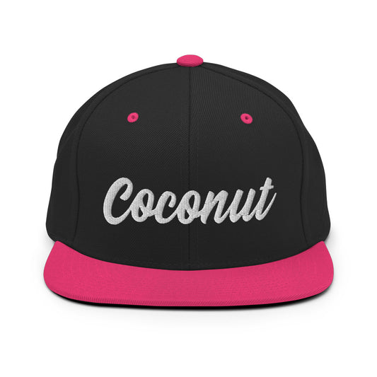 Coconut Kingdom Snapback (Pink)