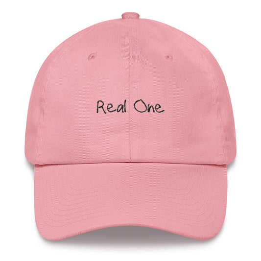 Real One (Dad Hat Pink) + MP3 Digital Download