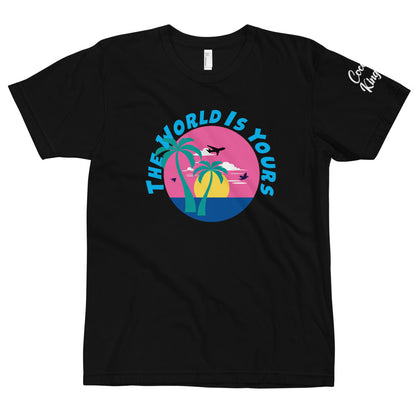 The World Is Yours Coconut Kingdom Black (Unisex)